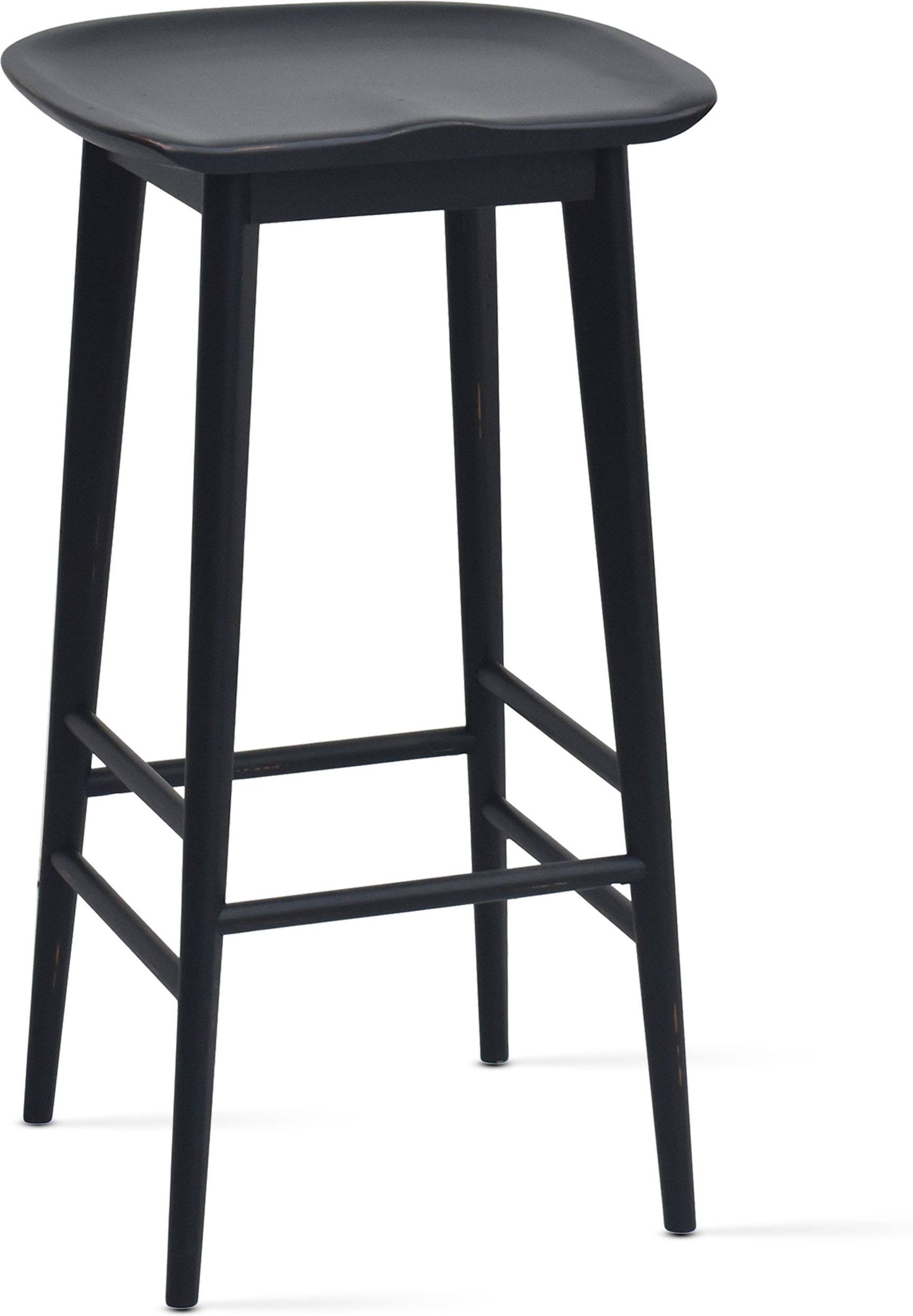 Steve Silver Hilton Black Bar Stool