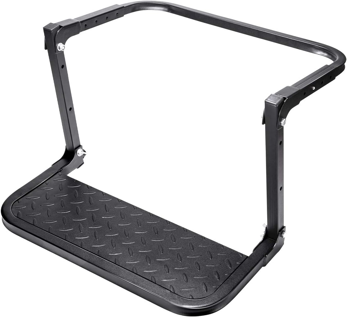 AA Products Universal Tire Steps for Pickup Truck, SUV and RVs Adjustable Tire Mounted Auto Step Fits Any Tire from 9'' to 13'', Rated up to 300 lbs Pack of 2