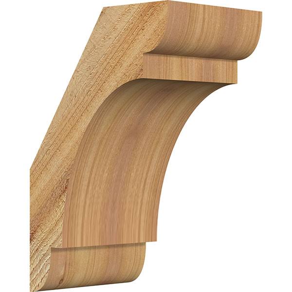 6x22W x 8x22D x 12x22H Olympic Rough Sawn Brace, Western Red Cedar