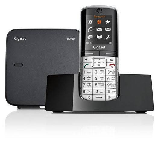Gigaset Caller ID SL400 Dect Black Grey SI-SL450