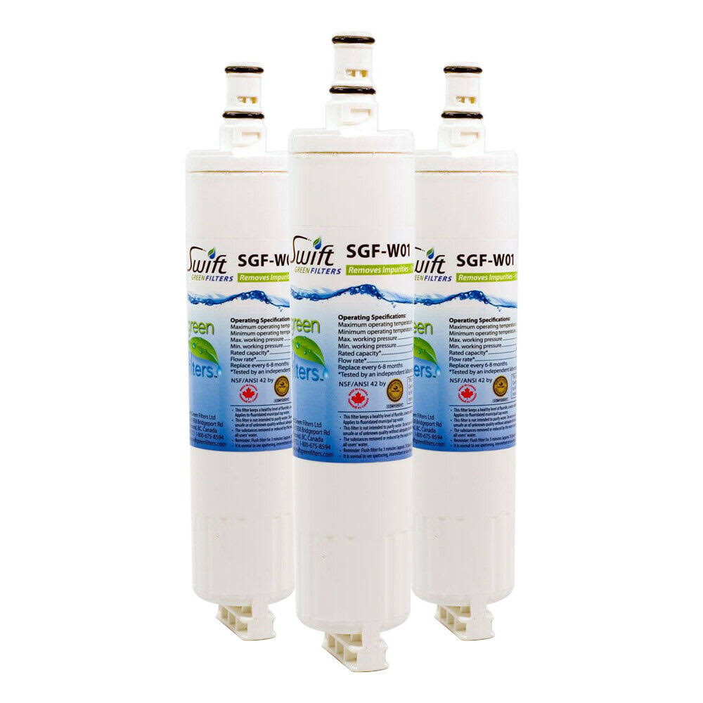 Dacor AFF5 Compatible VOC Refrigerator Water Filter, 3 Pack