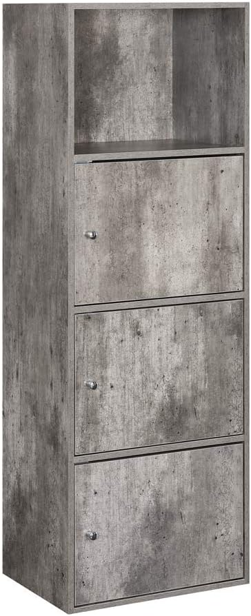 Convenience Concepts Xtra Storage 3 Door Cabinet, Faux Birch Pack of 2