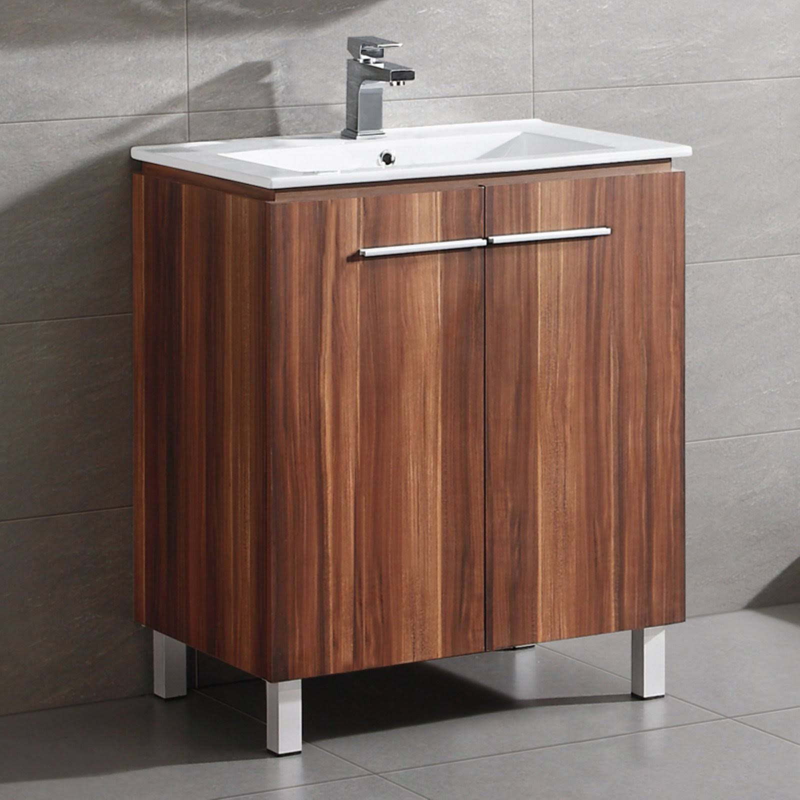 Fine Fixtures Greenpoint 30 in. Single Bathroom Vanity, Black