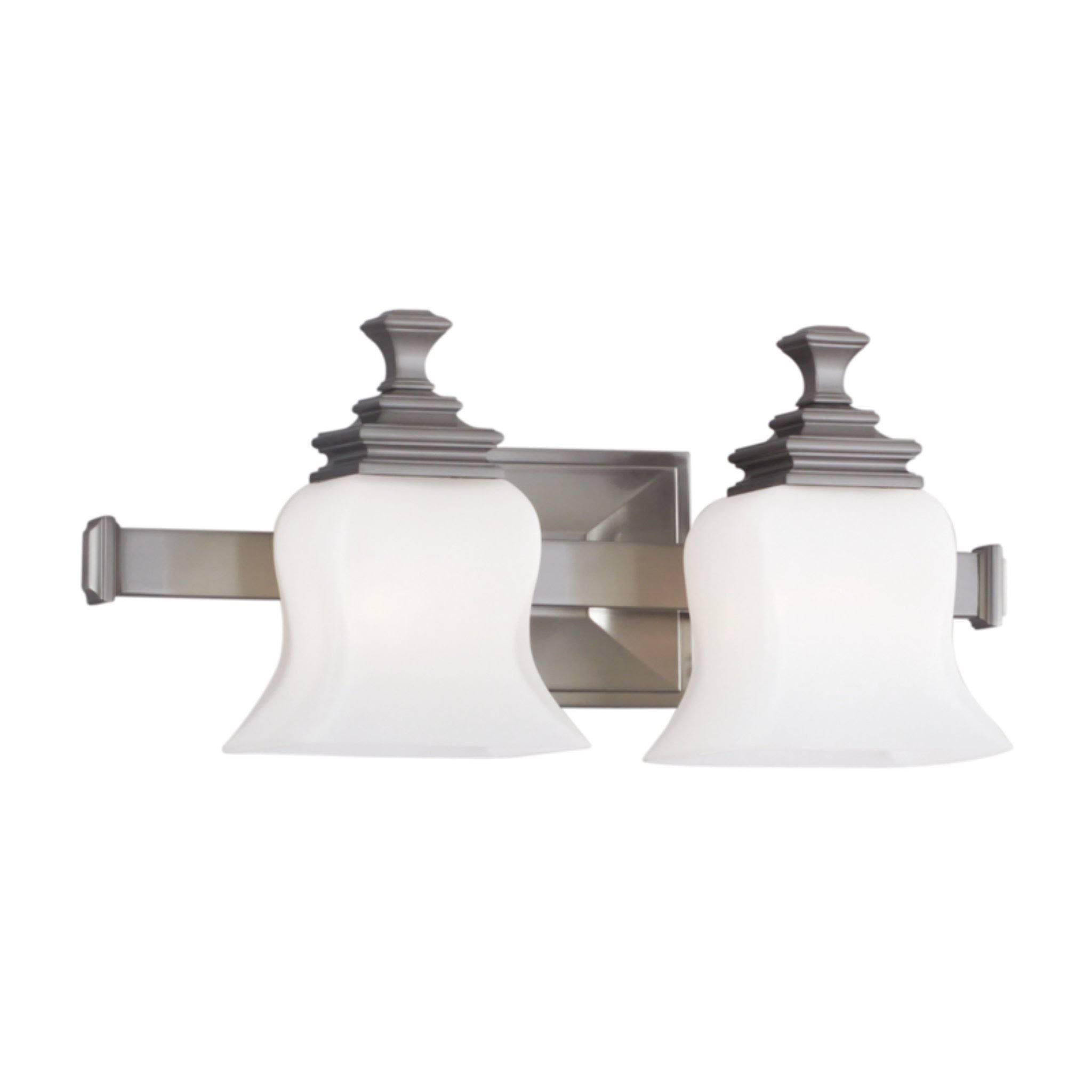 Hudson Valley 5502-SN Wilton 2 Light Bath Bracket - Satin Nickel
