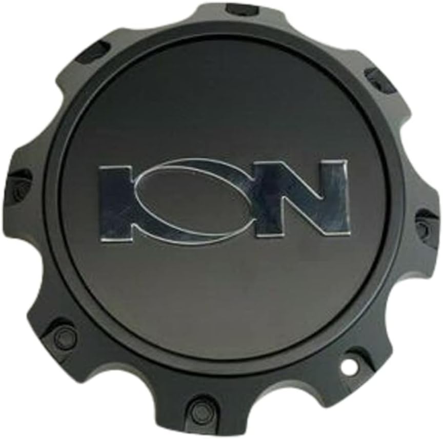 Ion Alloy Matte Black Wheel Center Cap C10143MB05 C10143B05 12812090F-5