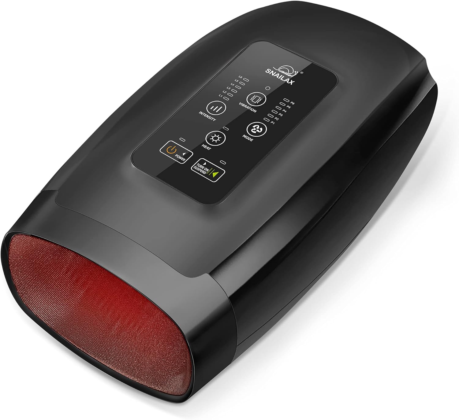 Snailax Cordless Hand Massager Machine,Electric Hand Massager with Heat,Vibration, Compression,6 Modes & 6 Levels Pressure Point Massager for Arthritis and Carpal Tunnel,Wrist Palm Finger,Pain Relief