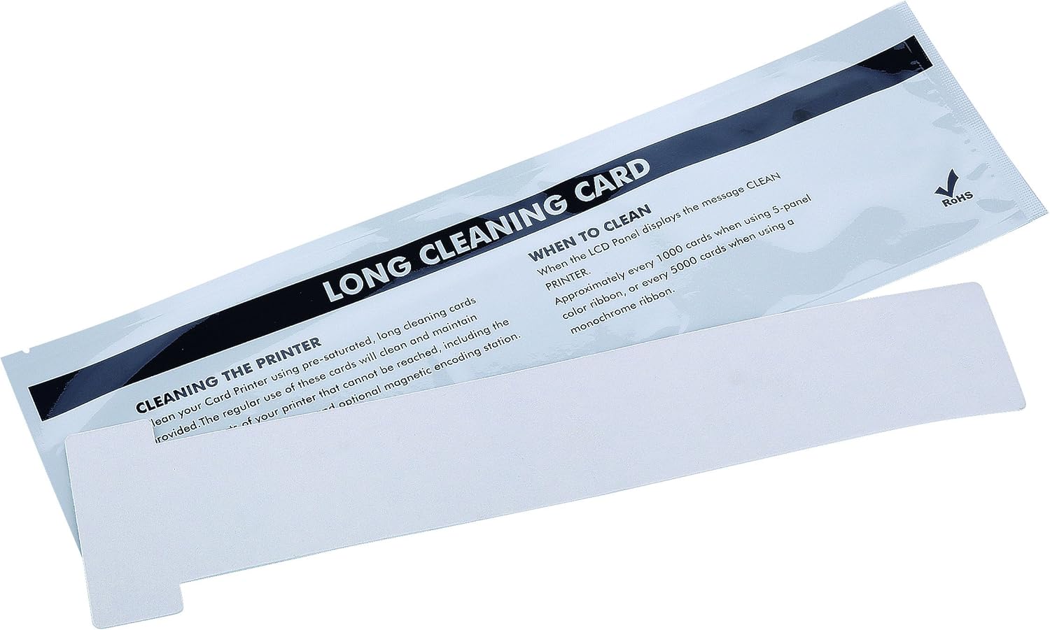 Cleanmo Cleaning Card Kit for Badgy 200/100 ID Card Printer,Pack of 10 Pack of 2