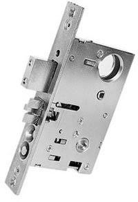 Baldwin 6075260LR Mortise Lock Left Hand Revers Emergency Egress Entrance 2-3/4 inch Backset for Knob x Knob Polished Chrome