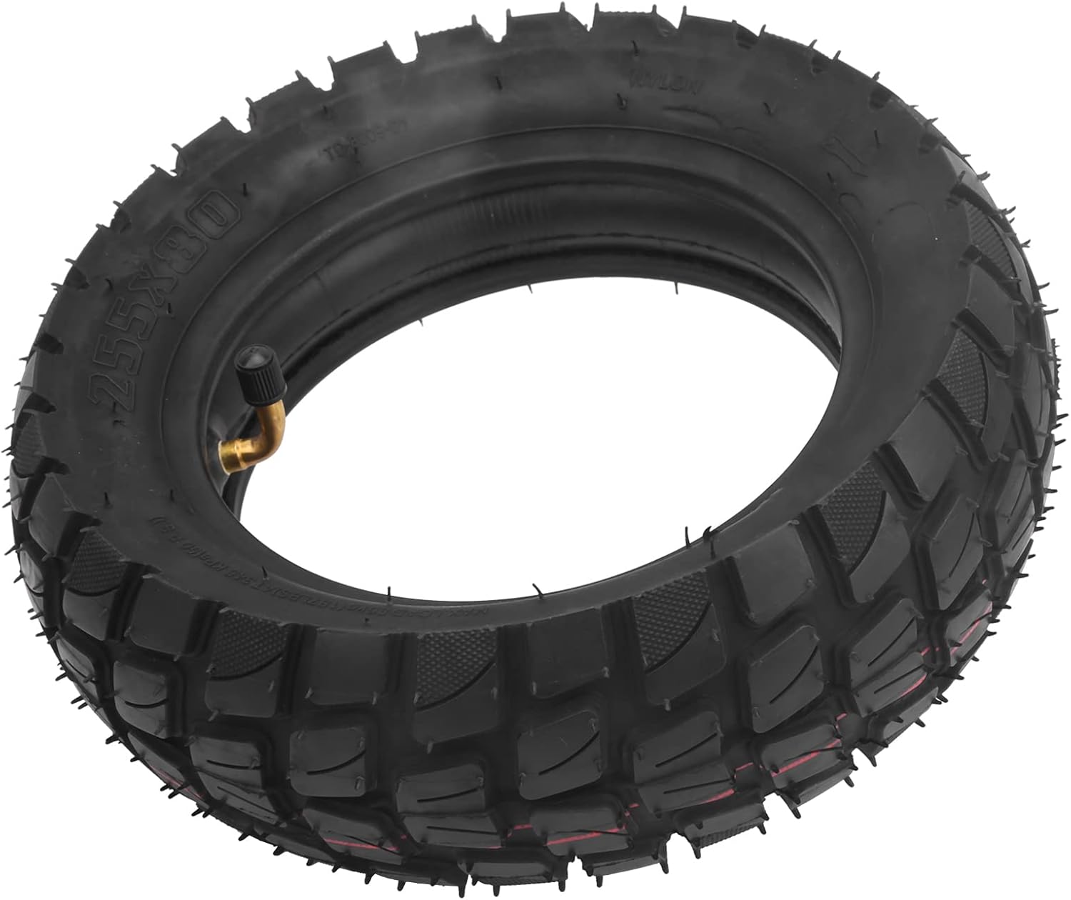 VGEBY Electric Scooter Tire/Wheel, 10in Electric Scooter Tire with Inner Tube Inflatable Rubber Tyre Replacement 255x80 Pack of 2