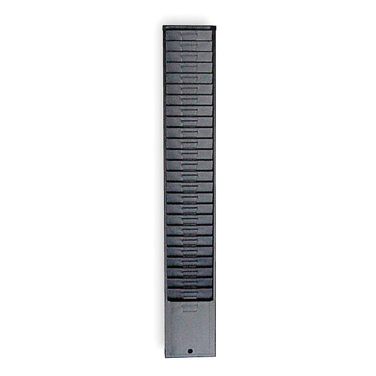 Amano 176B Time Card Rack,4 x 31-1/8 x 5 in.