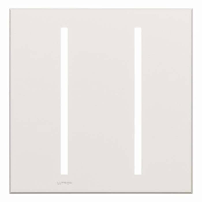 Lutron LWT-GG-BRA Grafik T, Faceplate, 2 Gang, Brass Anodized Aluminum