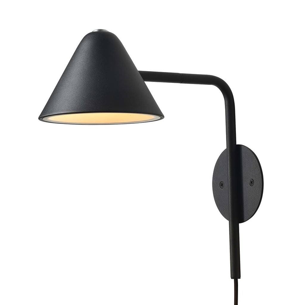Nova of California Cove, Sconce Matte Black - Black