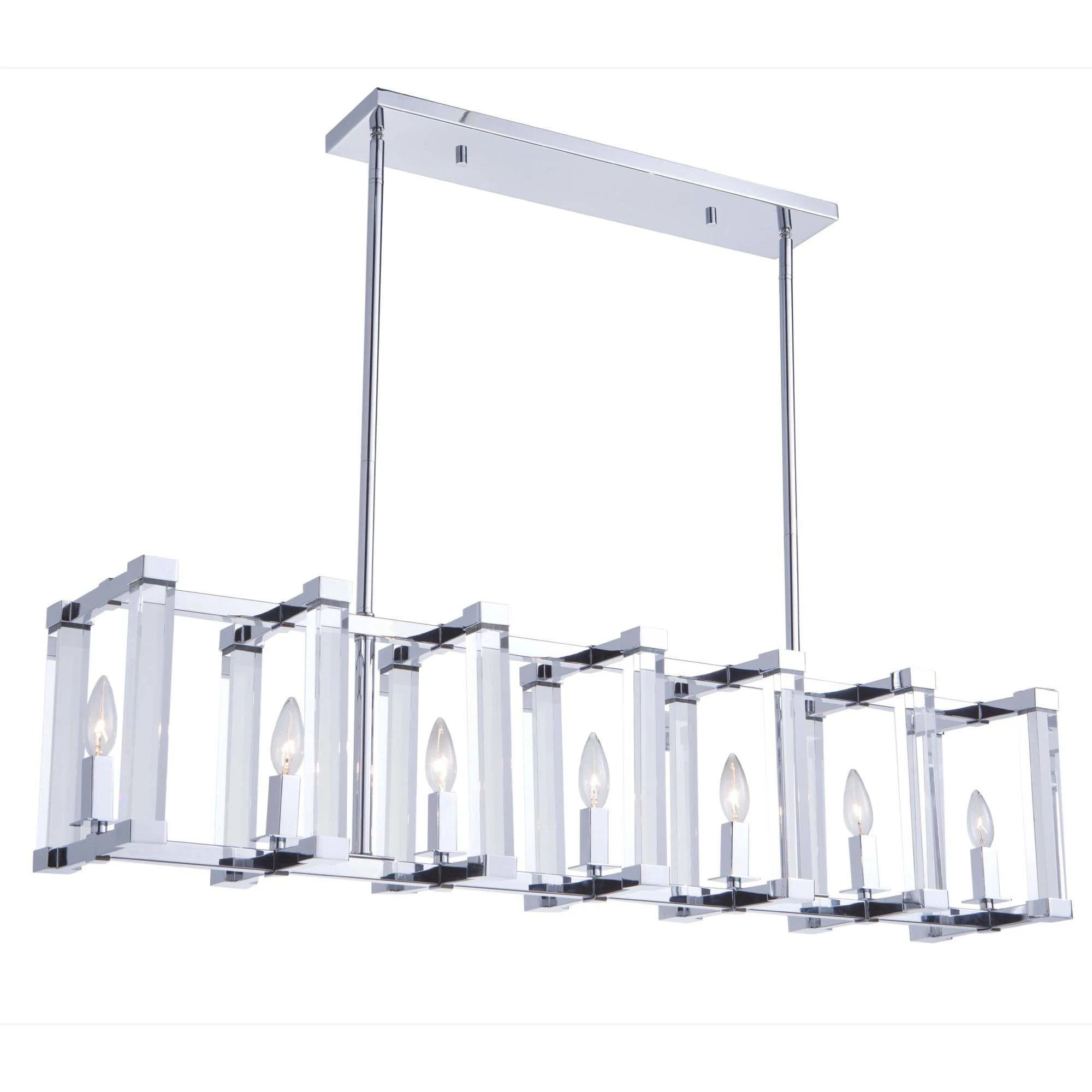 Artcraft Carlyle Island Light - Chrome - AC11407