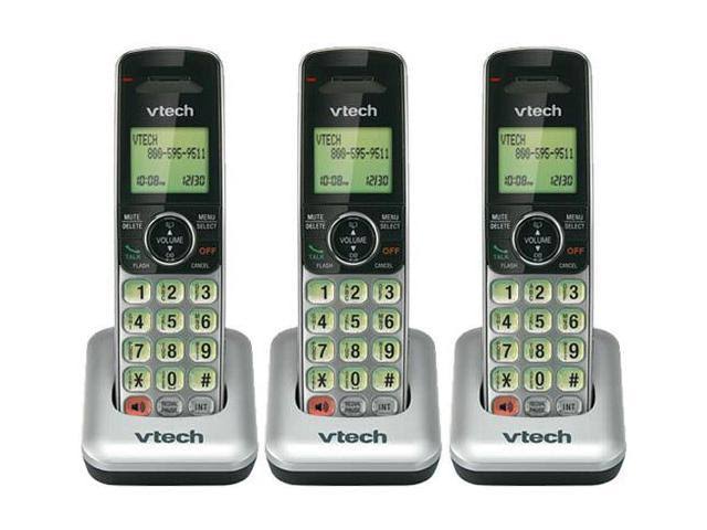 VTech CS6409 3Pack Additional Handsets w/ Charger F/ CS6419/CS6428/CS6429 Series