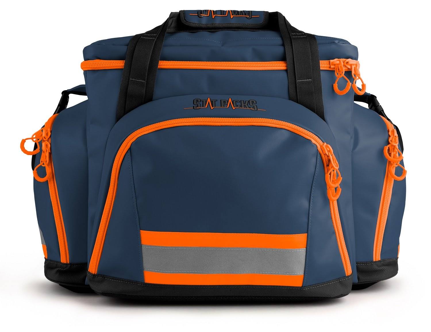 StatPacks G4 Retro Shoulder Pack, Blue-Orange / Small