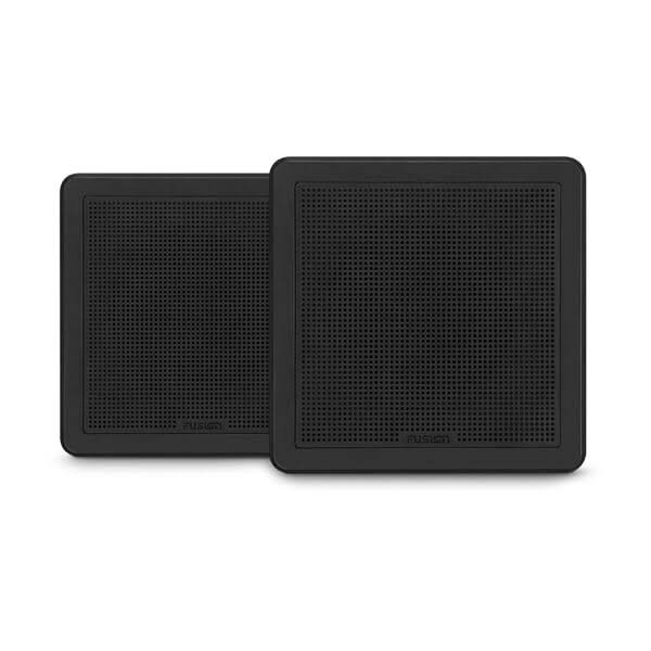Fusion Fm-f65sb 6.5x22 Black Square Flush Mount Speakers