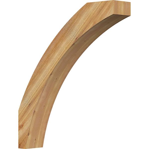 6x22W x 30x22D x 34x22H Thorton Rough Sawn Brace, Western Red Cedar