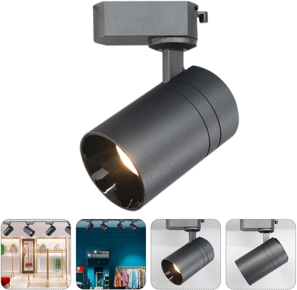 Uonlytech Led Track Spotlight Track Lighting Ceiling Spotlight 25W 3000K Warm White Light for Kitchen, Clothes Store and Display Lighting