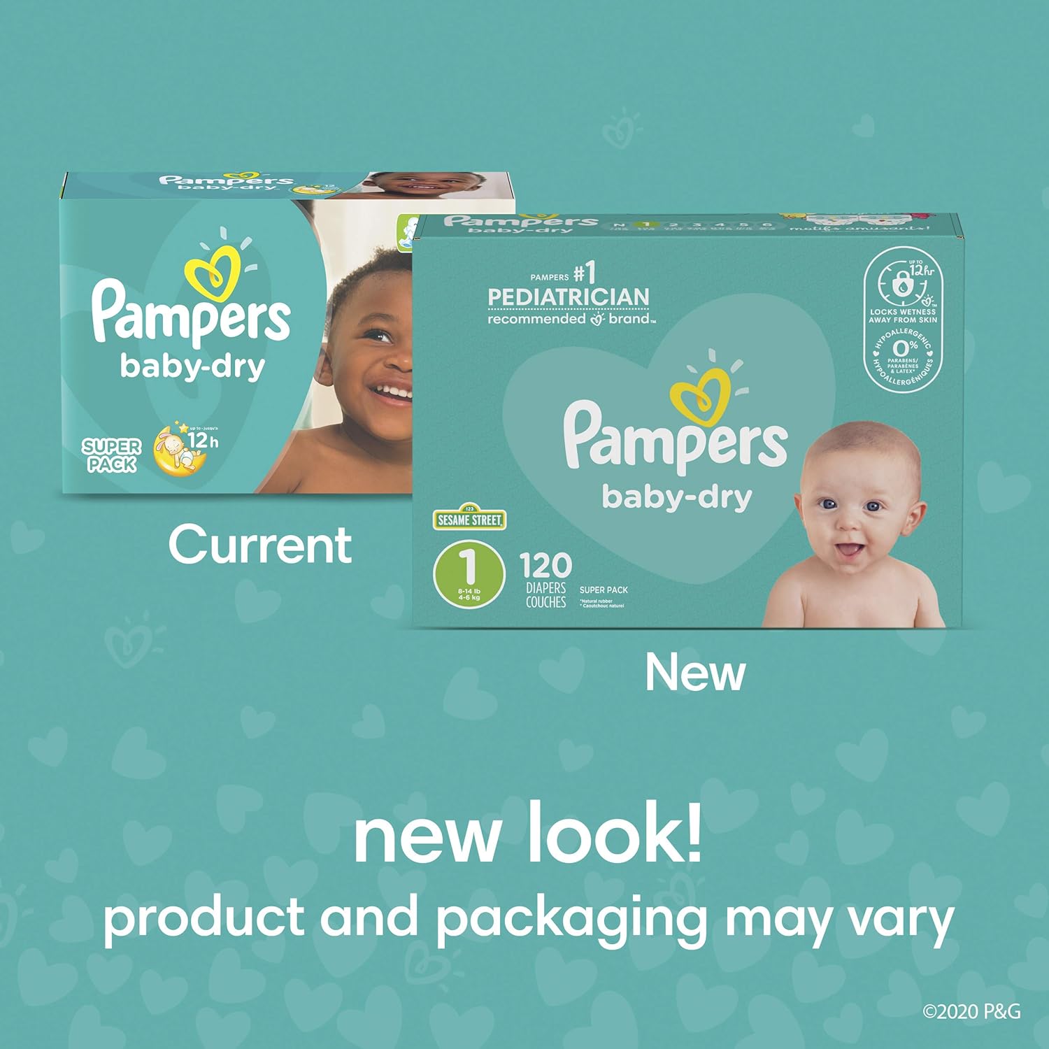 Diapers Size 4, 150 Count - Pampers Baby Dry Disposable Baby Diapers, Enormous Pack Pack of 2