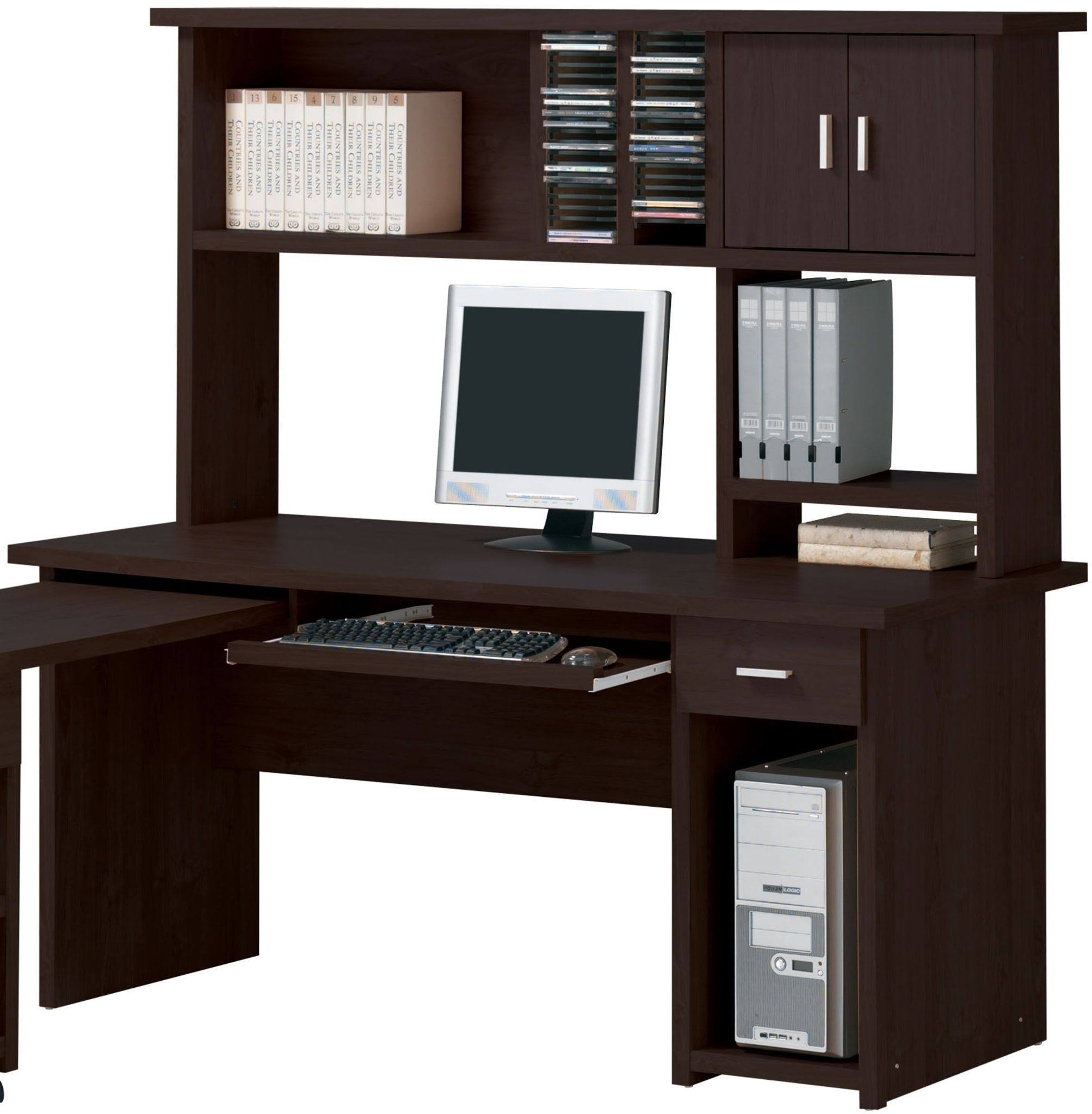 Acme Linda Computer Hutch, Espresso 04693