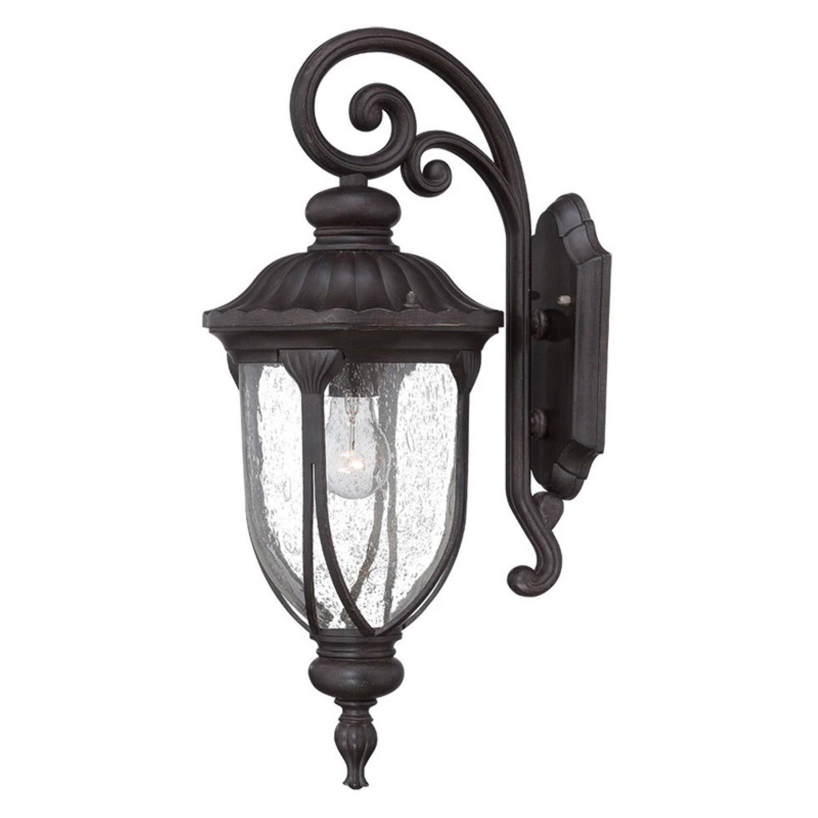 Acclaim Lighting Laurens Outdoor Wall Mount Light Fixture, Black