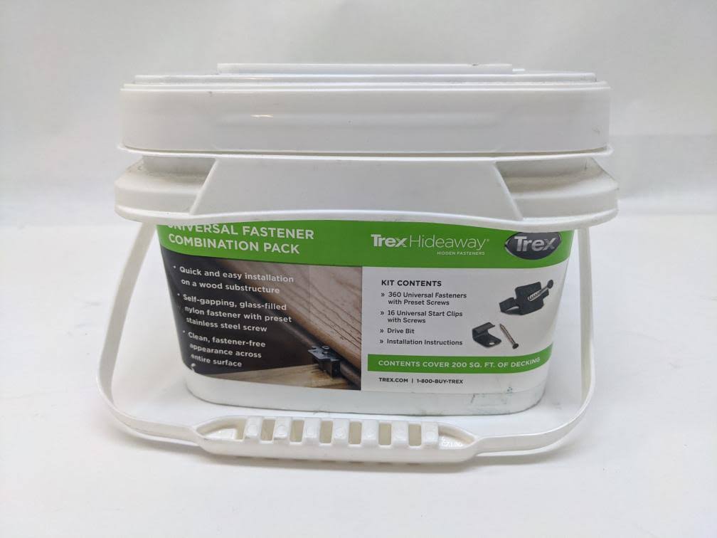 Trex Universal 200-sq ft Coverage Black Clip Hidden Fasteners (360-Count)