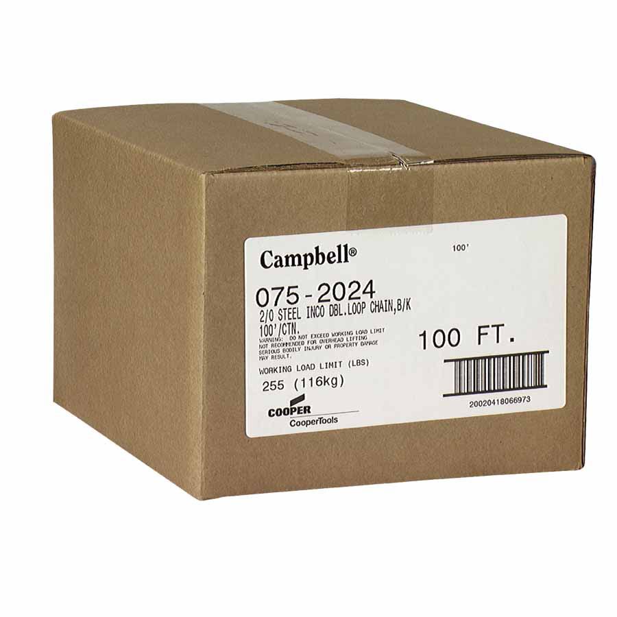 Campbell #12 BK Steel Jack Chain