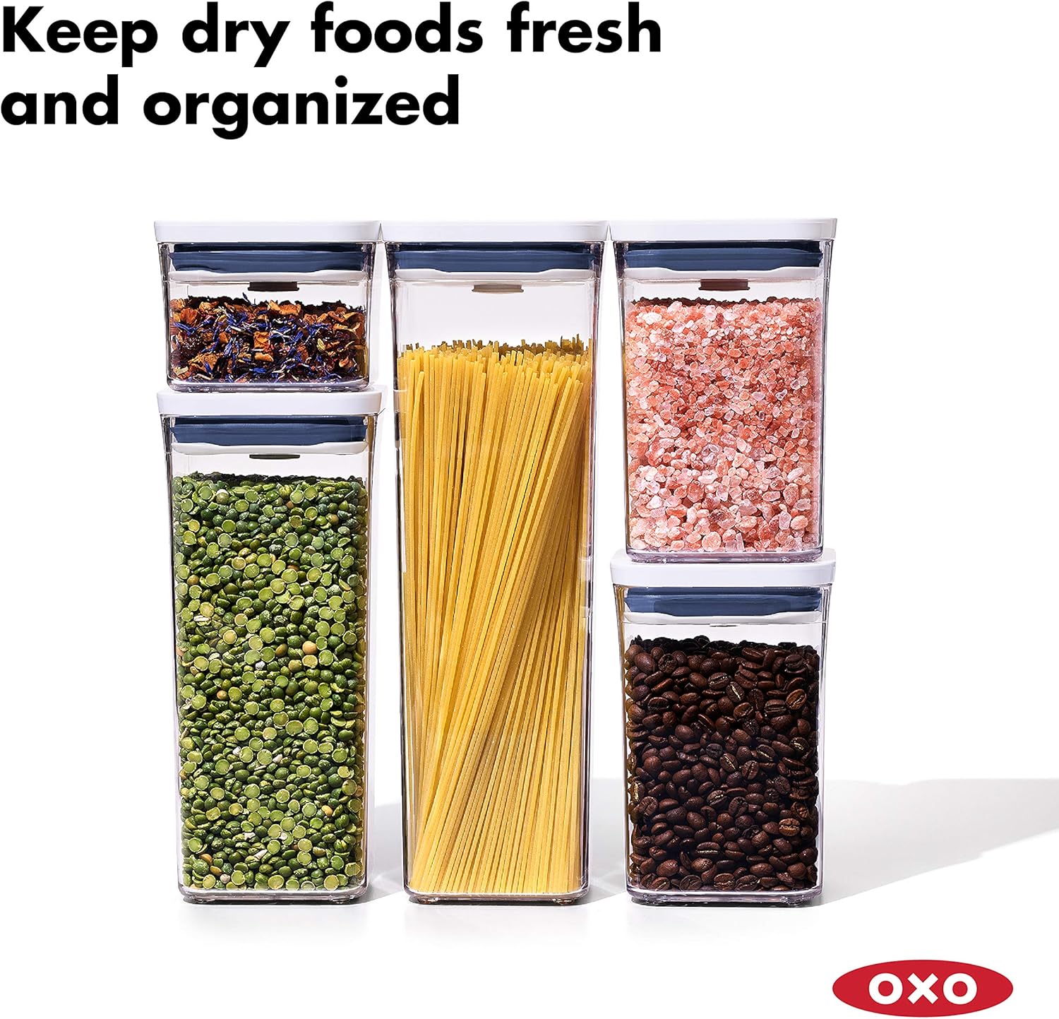 OXO Good Grips 5-Piece POP Container Set Pack of 2