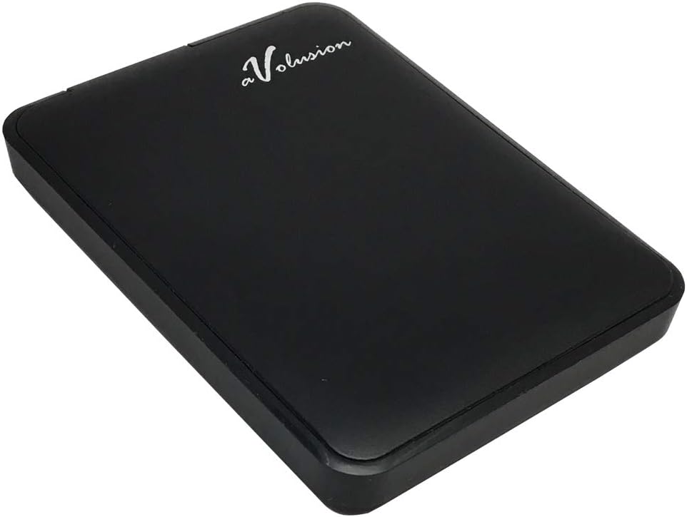 Avolusion 750GB USB 3.0 Portable External PS4 Hard Drive (PS4 Pre-Formatted) HD250U3-Z1 - w/2 Year Warranty Pack of 2