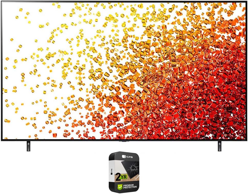 LG 75NANO75UPA 75 Inch 4K Nanocell TV 2021 Model Bundle with Premium 2 YR CPS Enhanced Protection Pack