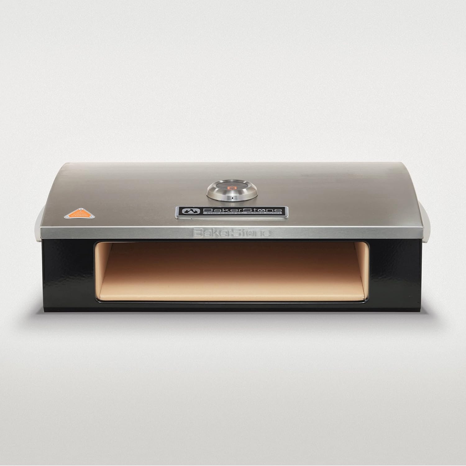 BakerStone P-AHXXX-O-000 Professional Series Pizza Oven, Black/Stainless