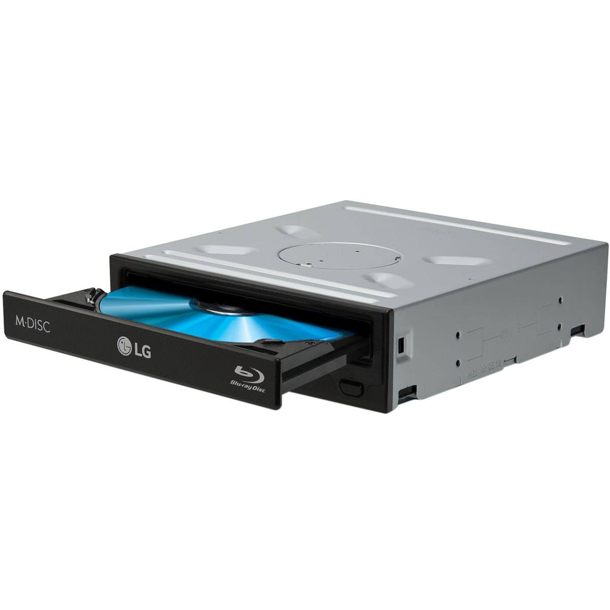 LG Electronics WH14NS40 14x SATA Blu-Ray Internal Rewriter with 3D Playback u0026 M-Disc, Bulk (Black)