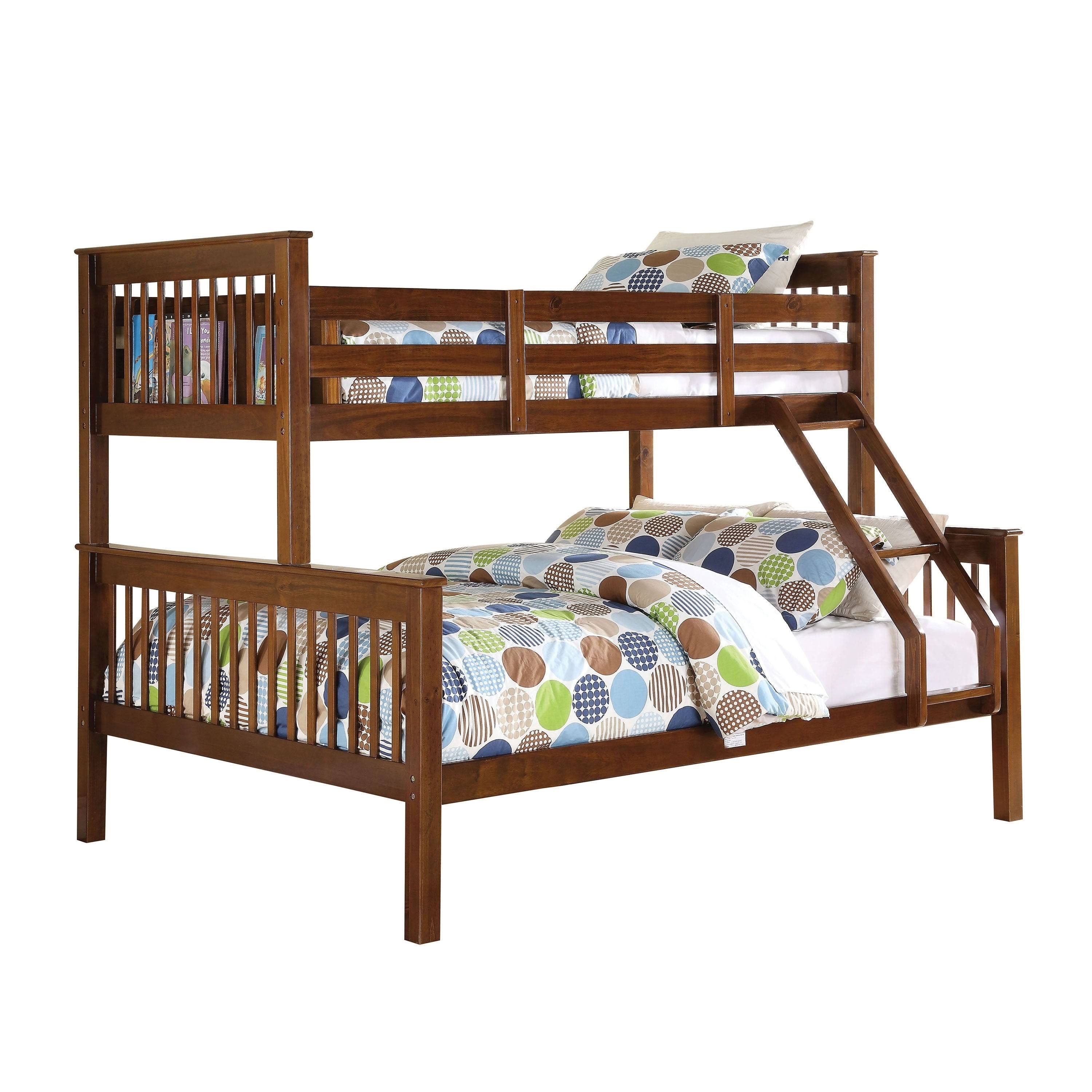 Acme Haley Twin/Full Bunk Bed Walnut