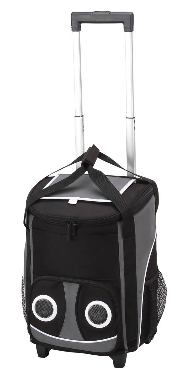 Bellino Bluetooth Rolling Speaker Cooler Black