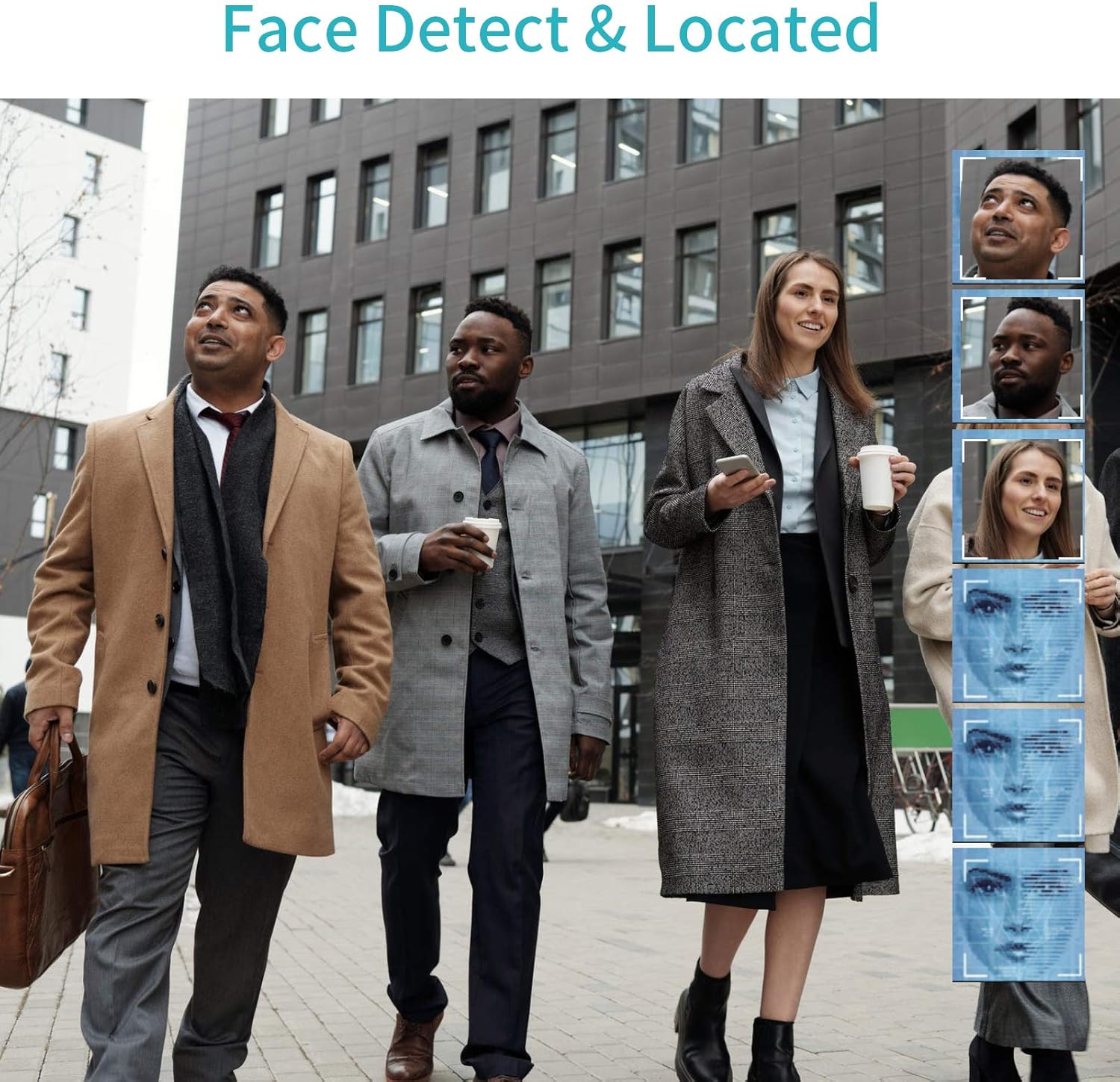 【Facial Recognition,2K】 SOVMIKU WiFi Security Camera System,Without Hard Drive,Two Way Audio,Ultra Long Range,8Channel NVR,Mobile&PC Remote,Outdoor IP66 Waterproof,Motion Actived,Night Vision