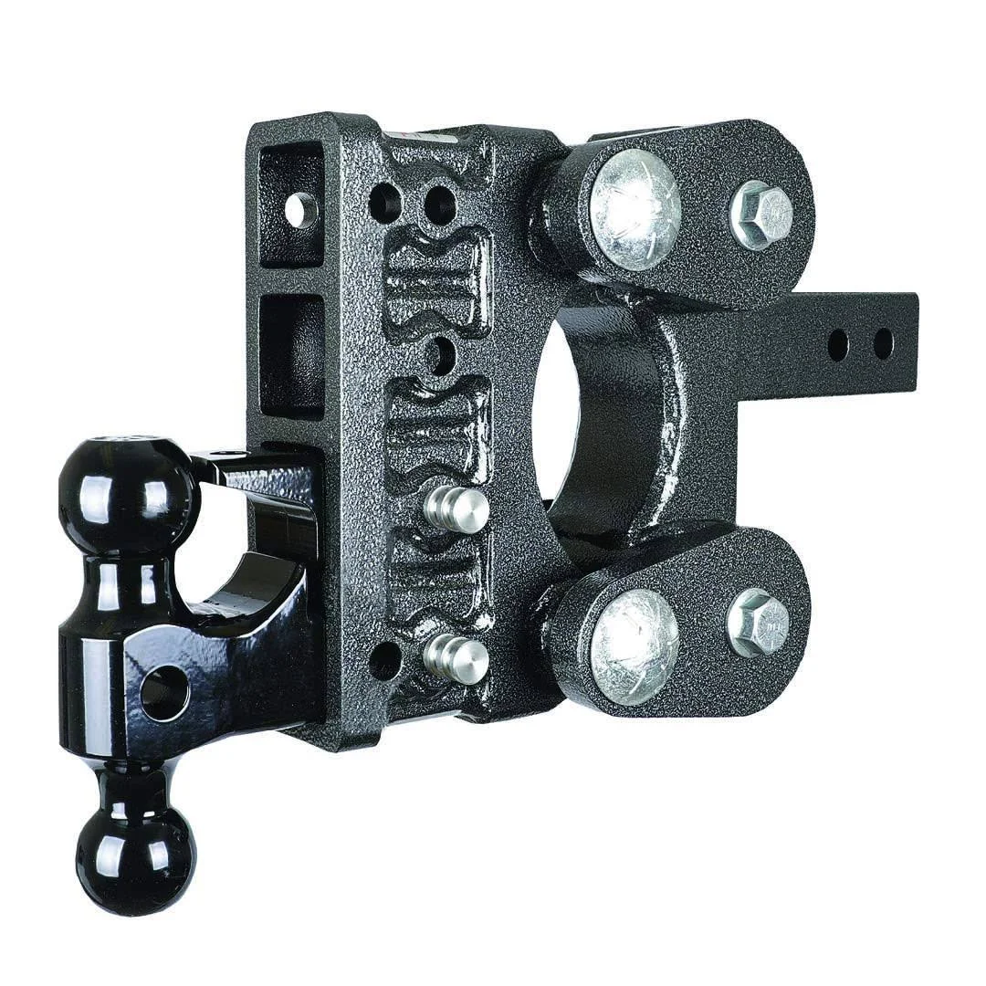 Tacoma Gen-Y Hitch The Boss 2.50-Inch Receiver Hitch 16K Adjustable Torsion-Flex Ball Mount; 5-Inch Drop GH-1124