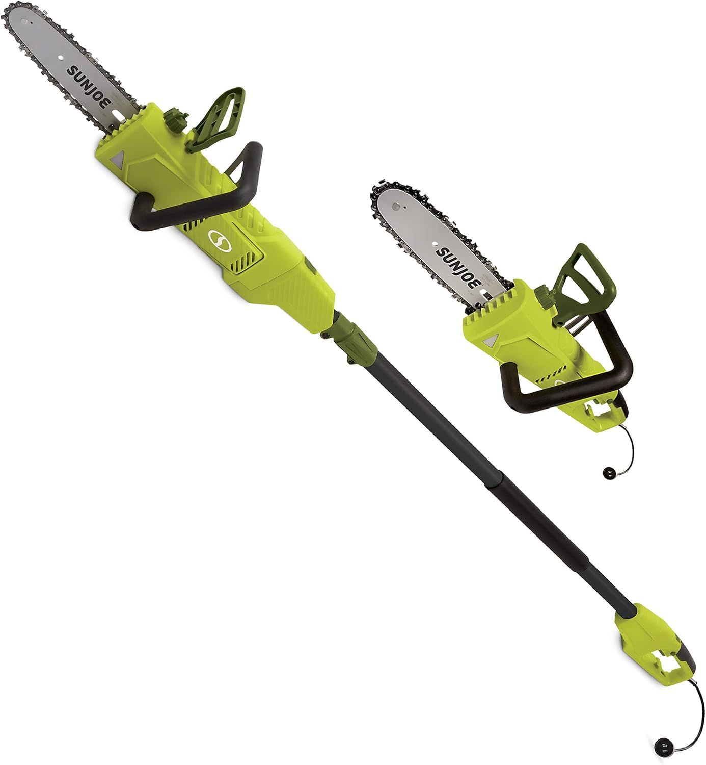 Sun Joe SWJ805E 6 Amp 2-in-1 Convertible Electric Telescoping Pole Chain Saw Pack of 2