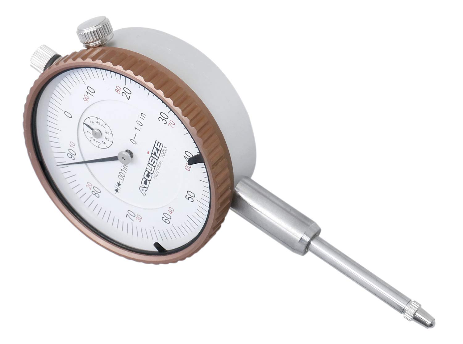 Accusize Industrial Tools 0-1'' by 0.001'' Dial Indicators, P900-S102