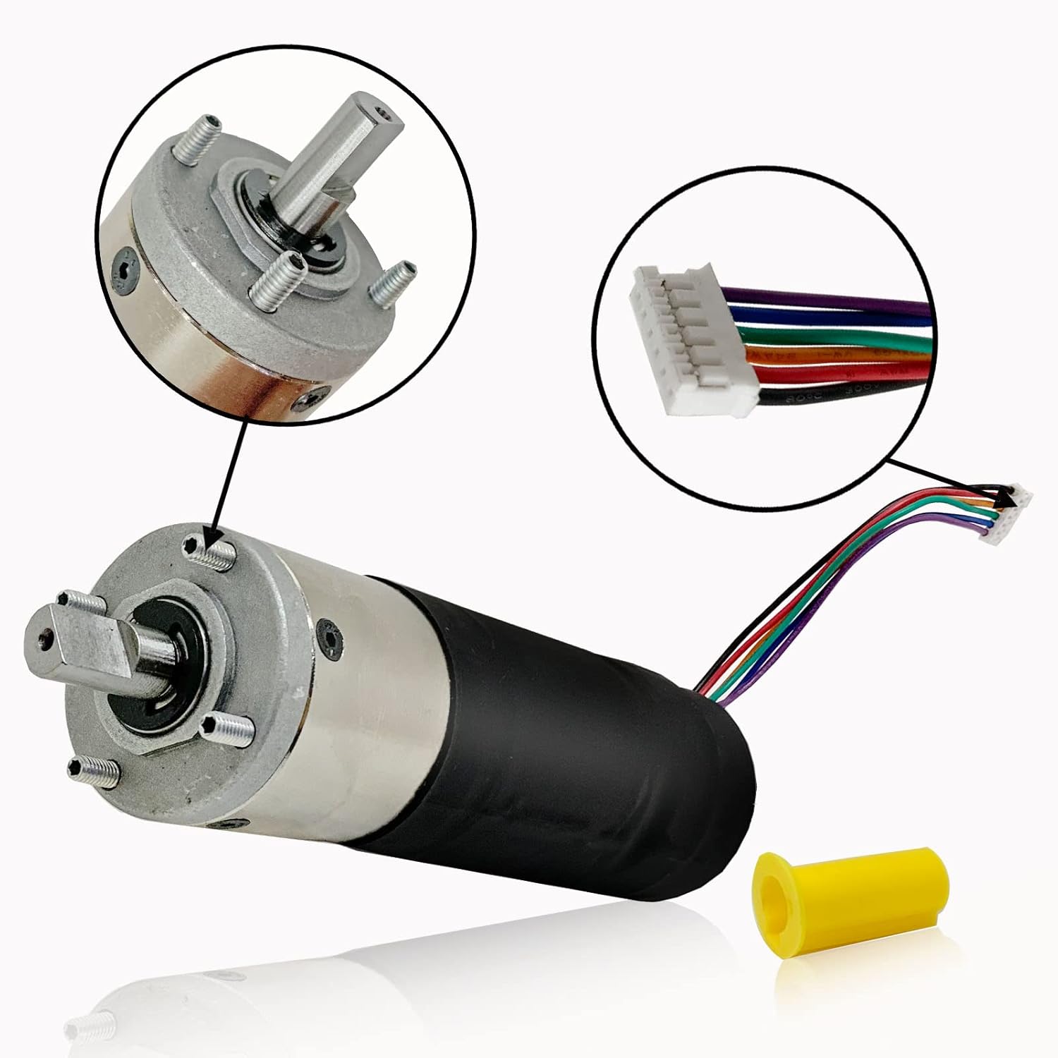 WHYQL RV Silde Out Motor Replaces 287298 in Wall Motor Slide Out 500:1 High Torque, in-Wall Compatible with lippert Schwintek