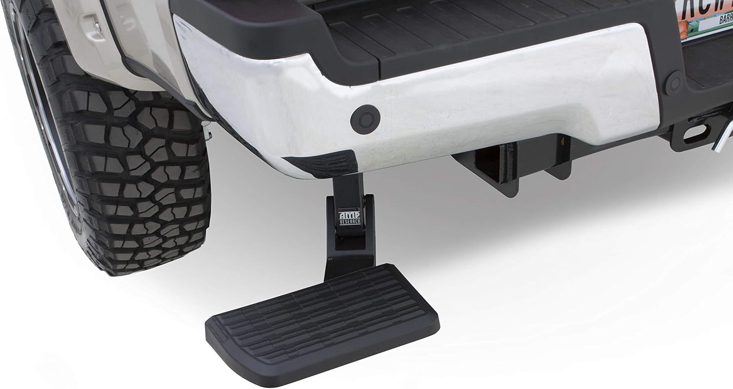 AMP Research 75326-01A Bedstep Retractable Bumper Step for 2020-2021 Jeep Gladiator