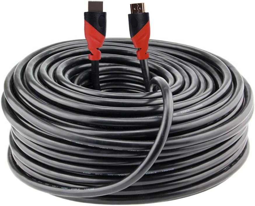 Million High HDMI Cable (100 ft) Built-in Signal Booster Supports 3D & Audio Return Channel - Full HD [Latest Version] - 100 Feet Pack of 2