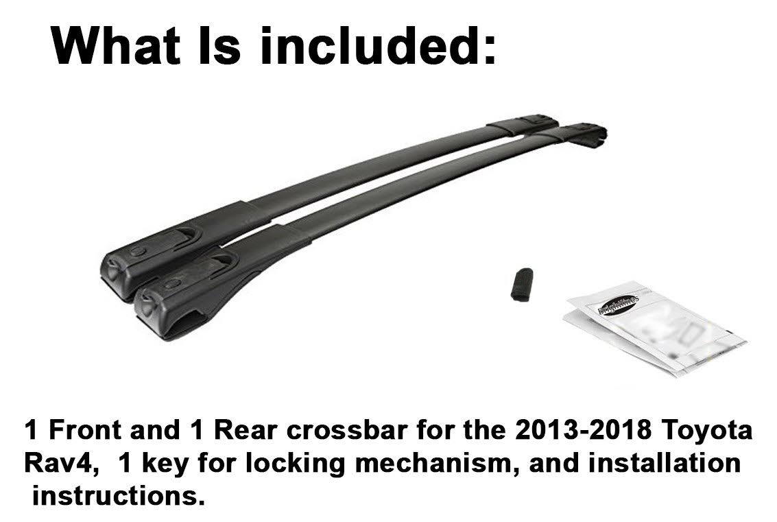 Brightlines 2014-2018 Toyota RAV4 Cross Bar Roof Rack