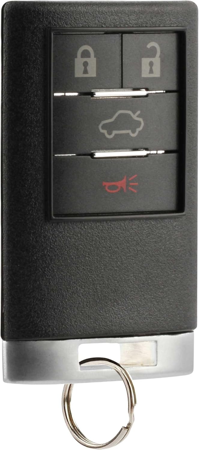 fits 2008-2013 Cadillac DTS CTS Keyless Enty Remote Key Fob (OUC6000066) - Not for Push to Start