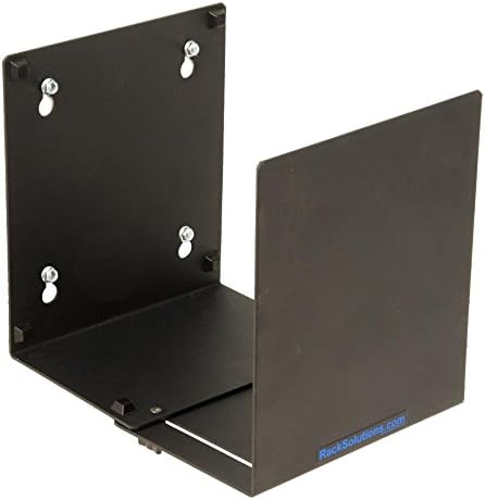 RackSolutions Universal Computer and UPS Wall Mount - Adjustable Between 4 Inches to 8 Inches Pack of 2