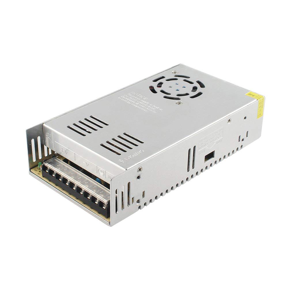 GALYGG 12V 30A Power Supply, 350W LED Driver Universal Regulated Transformer Adapter AC 110V-220V to DC 12V Low Voltage Output for LED Light, Radio, Computer Project