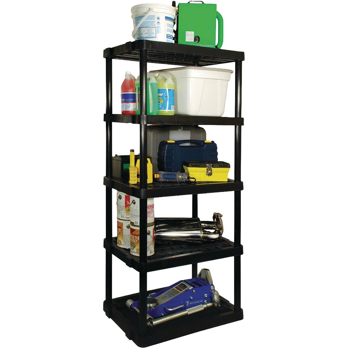 Gracious Living 5-Shelf Heavy-Duty Ventilated Storage Rack