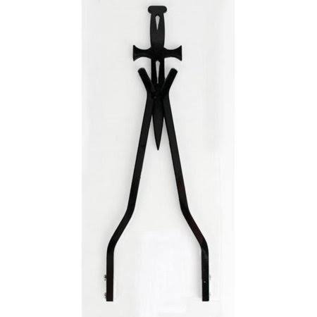 Cycle Visions Cv-8012b Sissy Bar Stick - 18in Daggertude Style - Black - 6 11/16in W
