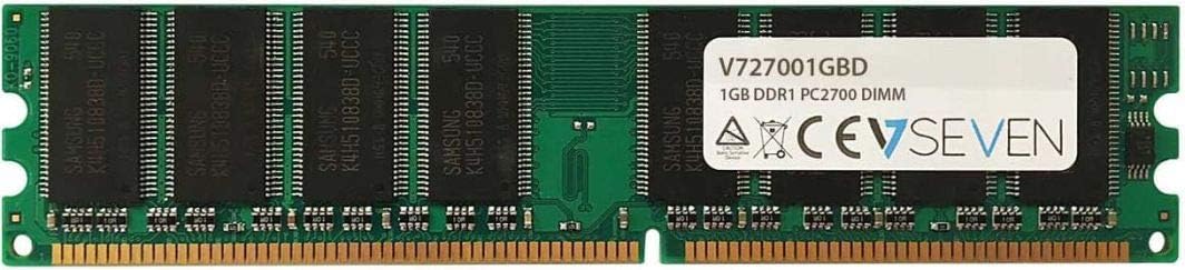 V7 V7128008GBDE-LV 8GB DDR3 1600MHz CL11 ECC DIMM PC3L-12800 1.35V Internal Memory Pack of 2