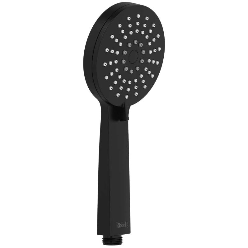 Riobel 4370BK-WS 4x22 3-Function Handshower - Black