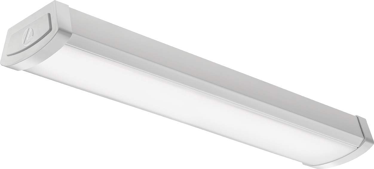 Lithonia Lighting FMLWL LNK 48 ALO4 8SWW2 Residential LED Wraparound Light, 48 Inch, White Pack of 2